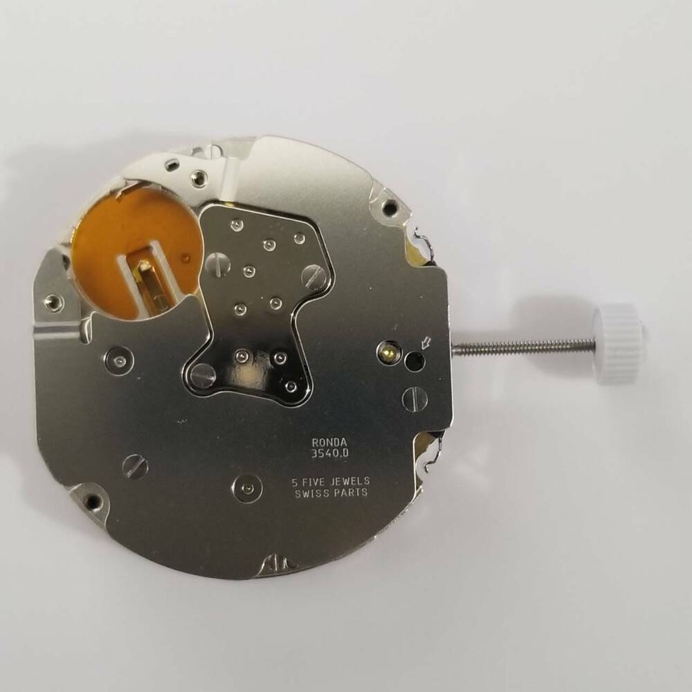 Pièces de rechange pour montres à mouvement à quartz Ronda 3540.D 