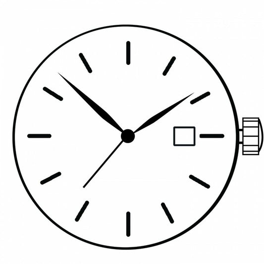 Mouvement à quartz japonais Miyota 1N12 de remplacement, date à 3/6, pièce de montre fabriquée au Japon