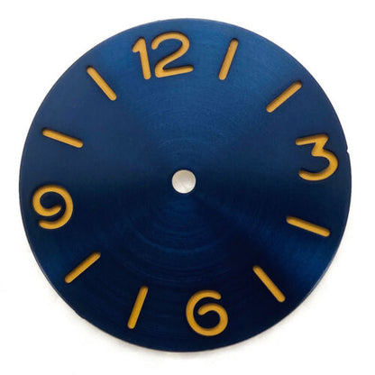 38.9MM watch dial featuring precise detailing for ETA 6498/6497 & ST3600 movements.