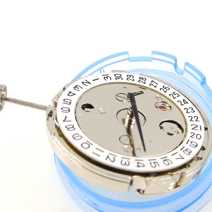 ST1612 mechanical automatic watch movement with calendar, precision gear system by China Made for accurate timekeeping.