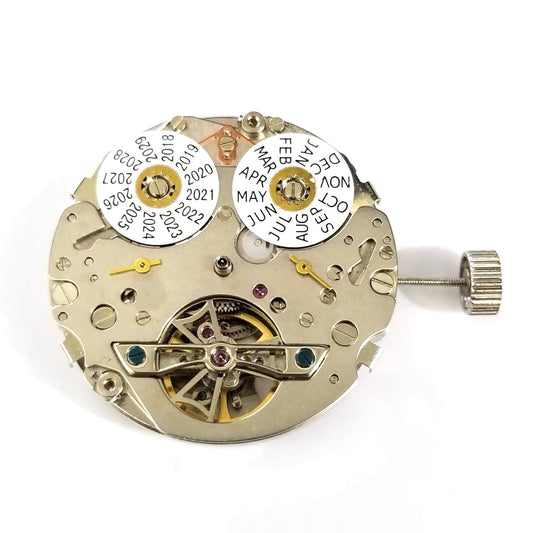 Seagull ST25 watch accessory displaying ST2503 automatic movement, precision Chinese craftsmanship.