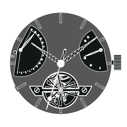 Seagull ST25 watch accessory highlighting ST2505 automatic movement with precise Chinese engineering.