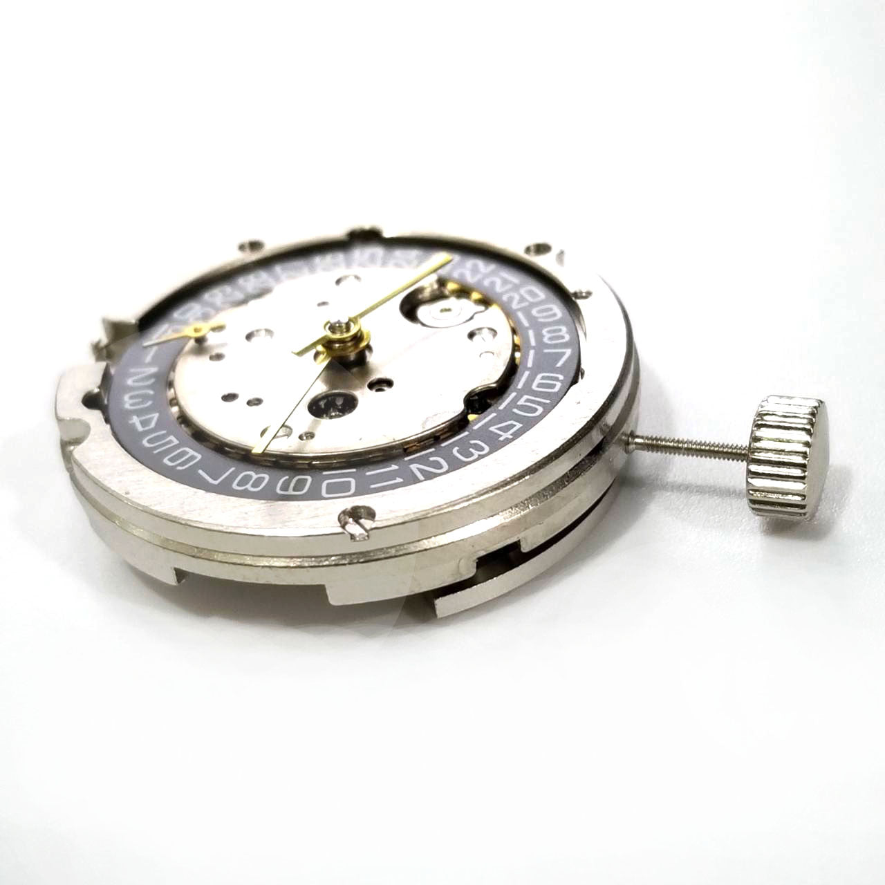 Seagull ST25 mechanical watch movement with automatic winding, precision China-made mechanism for accessories.