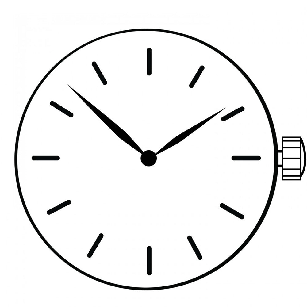 Hattori Epson TMI VC00 quartz watch movement, Japan-made, precise part for accurate watch repairs