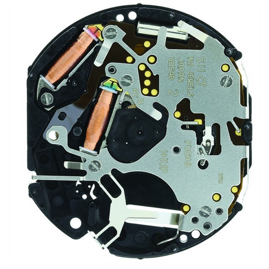 Hattori Epson VD54B quartz watch movement, precision Japan-made mechanism for reliable timekeeping