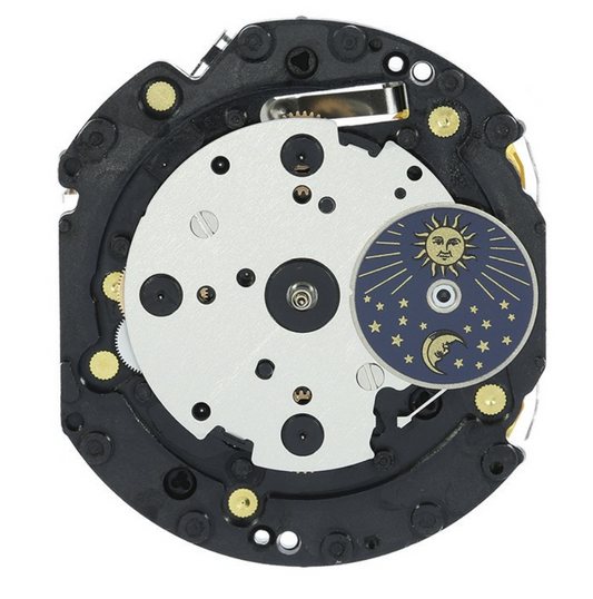 Hattori Epson VD59B quartz watch movement, precision Japan-made mechanism for watch accessories.