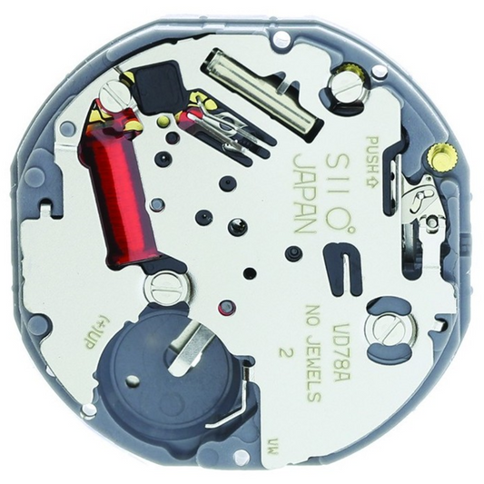Hattori Epson TMI VD78A quartz watch movement, precision Japan-made mechanism for accessories.