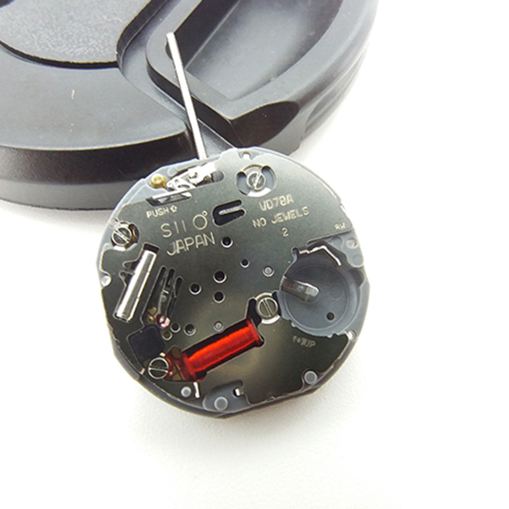 Shiojiri Hattori VD78 quartz watch movement, precise Japan mechanism for repair accessories.