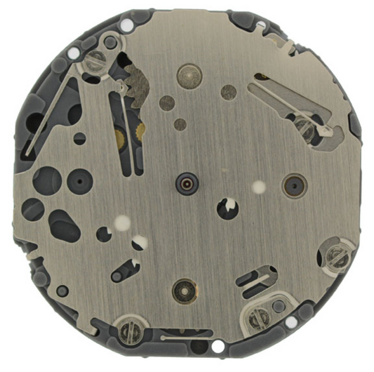 Hattori Epson VH61A quartz watch movement, precision Japan-made mechanism for accurate timekeeping.