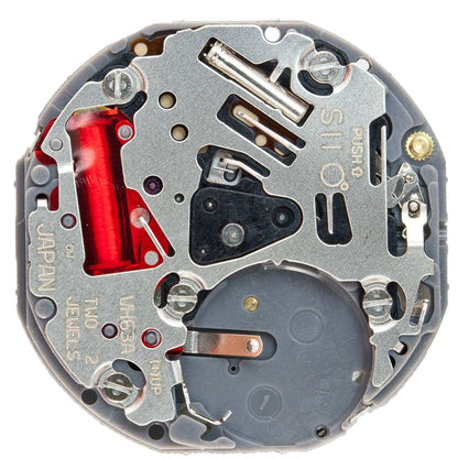 Hattori Epson VH63A quartz watch movement, precise Japan-made mechanism for timekeeping accessories.