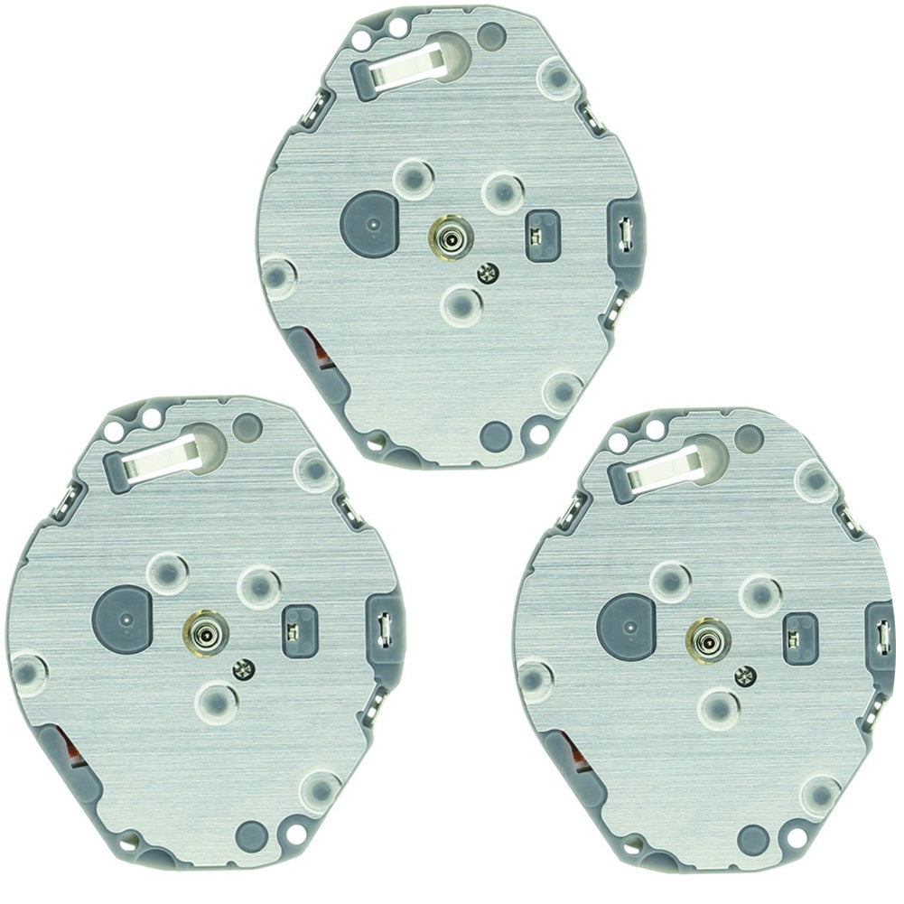 Hattori Epson VJ21 quartz watch movement, Japan-made precision mechanism for accurate timekeeping.