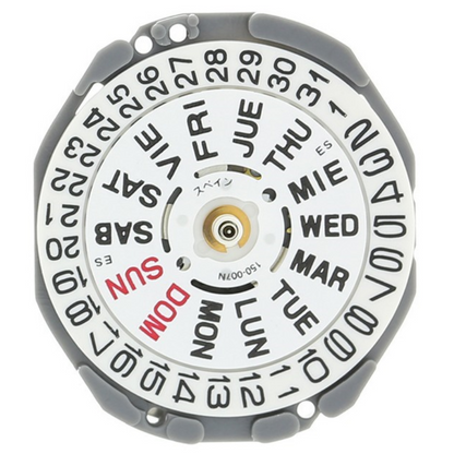 Hattori Epson TMI VJ23 quartz watch movement, precision Japan-made mechanism for accessories.