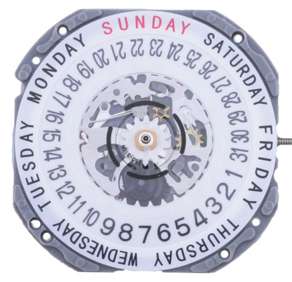 Hattori Epson TMI VJ45 quartz watch movement, precision Japanese craftsmanship for accurate timekeeping