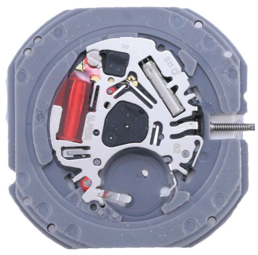 Hattori Epson TMI VJ45 quartz watch movement, precision Japanese craftsmanship for accurate timekeeping