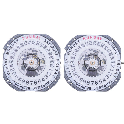 Hattori Epson TMI VJ45 quartz watch movement showcasing precise Japanese craftsmanship for reliable timekeeping.