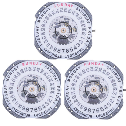 Hattori Epson TMI VJ45 quartz watch movement, precise Japanese craftsmanship for reliable timekeeping performance