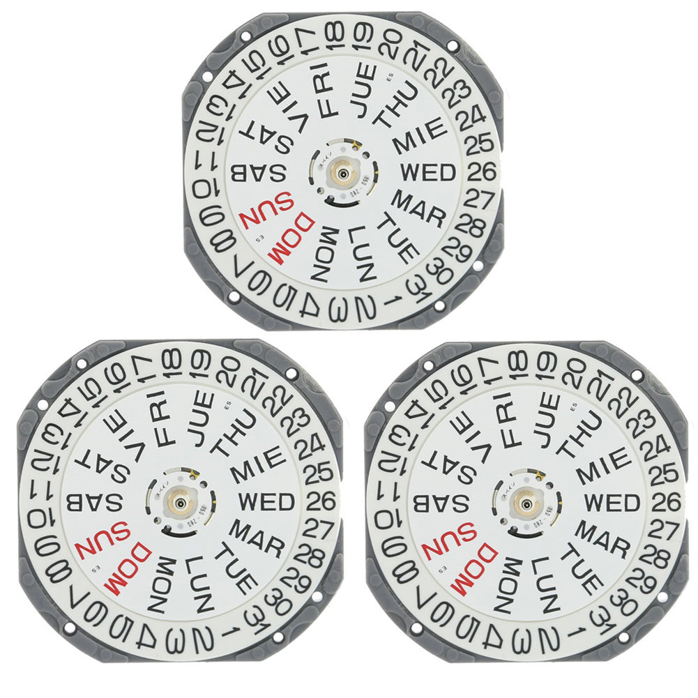 Hattori Epson TMI VJ53 quartz watch movement, precision Japan-made mechanism for accurate timekeeping accessories