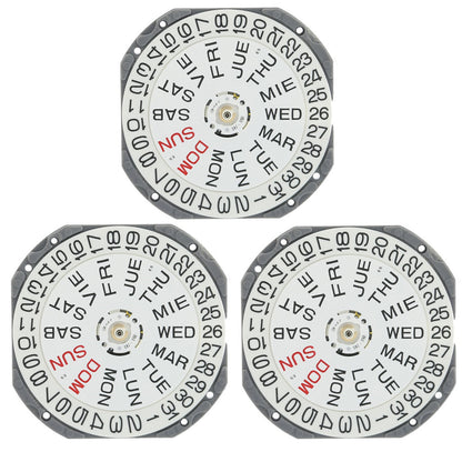 Hattori Epson TMI VJ53 quartz watch movement, precision Japan-made mechanism for accurate timekeeping accessories