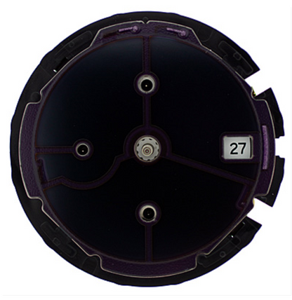 Hattori Epson VS76A solar watch movement showcasing precise Japanese craftsmanship and eco-friendly power.