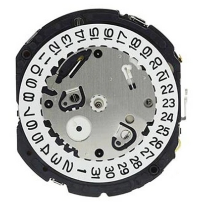 Hattori Epson VS76A solar-powered quartz watch movement, precision Japan craftsmanship.