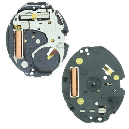 Hattori Epson VX10A quartz watch movement, precision Japan-made part for accurate repairs.
