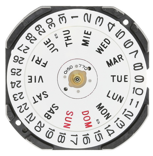Hattori Epson TMI VX33E quartz watch movement, precision Japan-made mechanism for accessories.