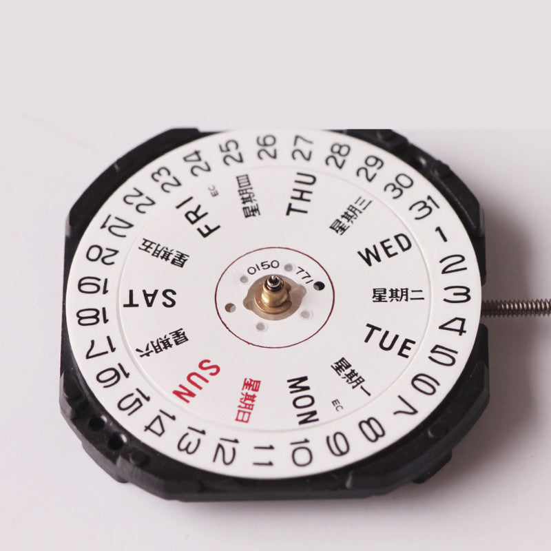 Hattori Epson TMI VX33E quartz watch movement, Japan-made precision mechanism for watch repairs and accessories.