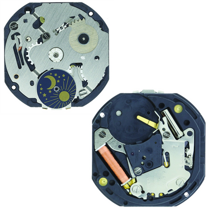 Hattori Epson TMI VX3M quartz watch movement, Japan-made precision mechanism for accessories.
