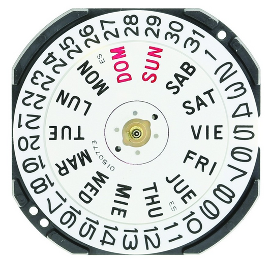 Hattori Epson VX43E quartz watch movement, precise Japan-made component for reliable timekeeping
