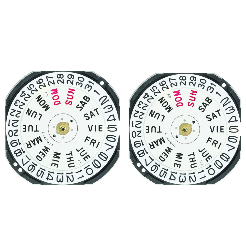 Hattori Epson VX43E quartz watch movement, Japan-made precision part for accurate timekeeping and repair.
