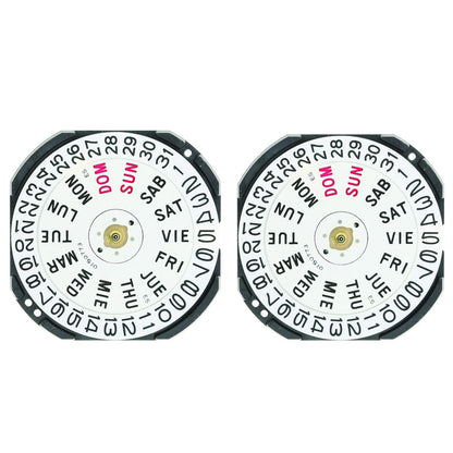 Hattori Epson VX43E quartz watch movement, Japan-made precision part for accurate timekeeping and repair.
