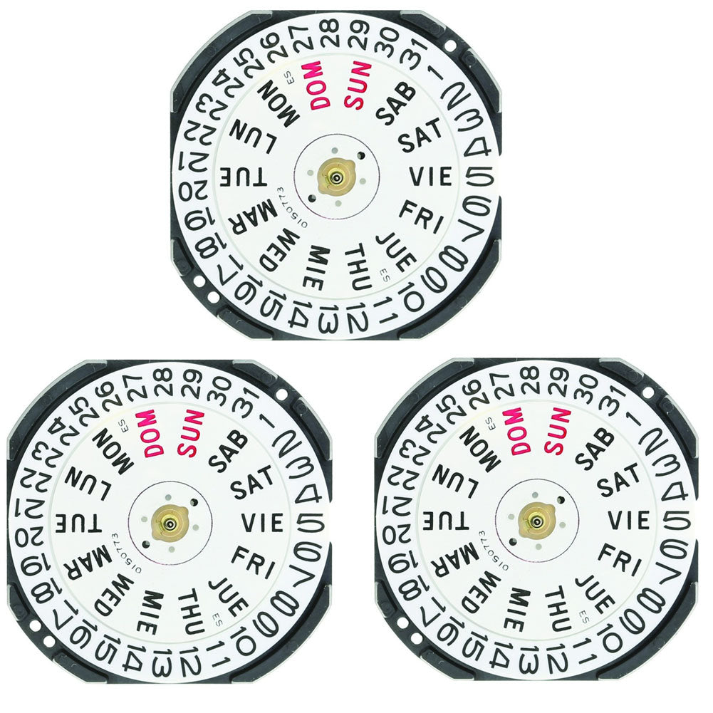 Hattori Epson VX43E quartz watch movement, Japan precision part for accurate watch timing