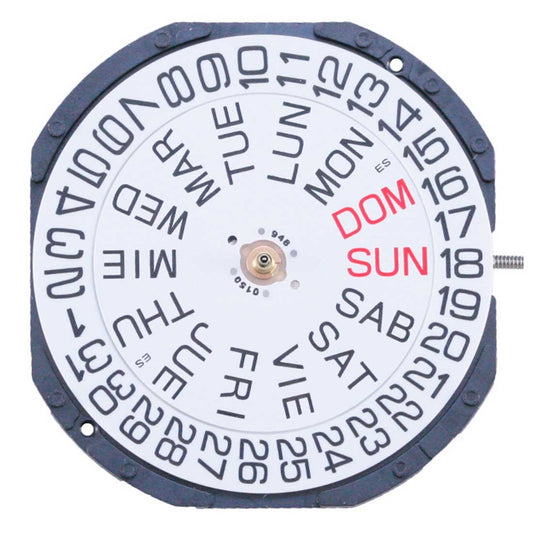 Hattori Epson VX63E quartz watch movement, precision Japan-made component for watch accessories.