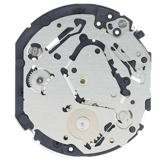 Hattori Epson VX7RE quartz watch movement, precision Japan-made mechanism for reliable timekeeping.