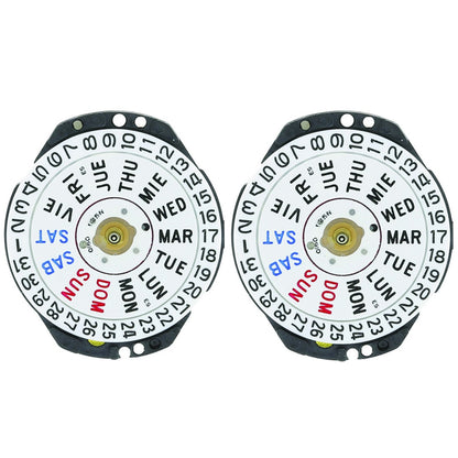Hattori Epson VX83E quartz watch movement, Japan-made precision mechanism for accessory repairs.