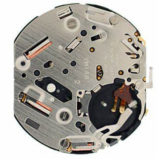 Hattori Epson TMI YM14 quartz watch movement, Japan-made precision for accessories.