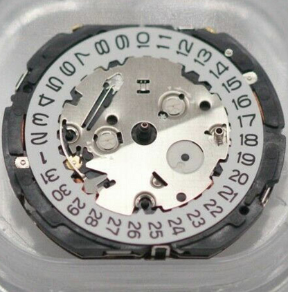 Hattori Epson TMI YM62A quartz watch movement, Japan-made for precise and reliable watch repairs.
