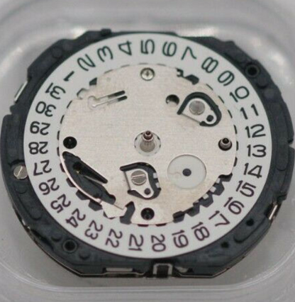 Hattori Epson TMI YM64 quartz watch movement, precise Japan-made mechanism for watch accessory repair.