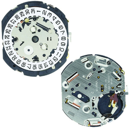 Hattori Epson TMI YM91 quartz watch movement, Japan-made for accurate timekeeping in watch accessories.