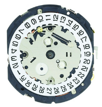 Hattori Epson YM92A quartz watch movement, precision Japanese craftsmanship for reliable timekeeping.