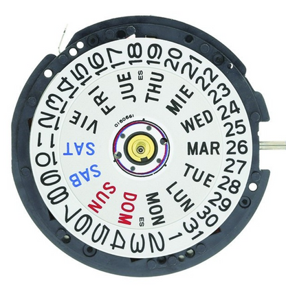 Hattori Epson TMI YT58B quartz watch movement, precision Japan-made component for repairs.